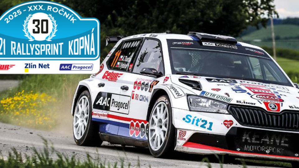 30. ročník sportovní akce Síť 21 Rallysprint Kopná 2025