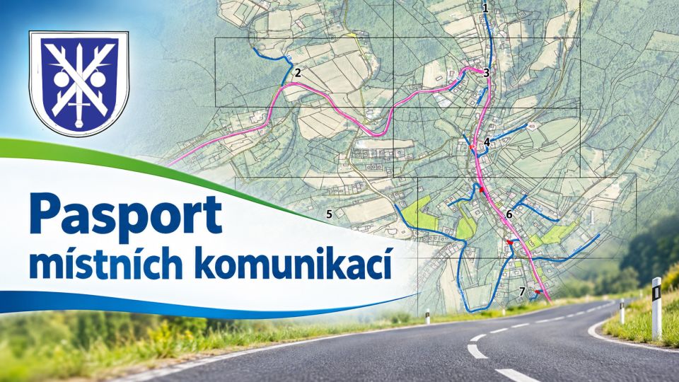 Nový pasport místních komunikací obce Podkopná Lhota